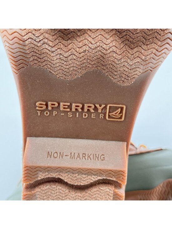 Men\'s Sperry Avenue Synthetic Duck Boot Tan / Olive, Size 9.5 M main image 6